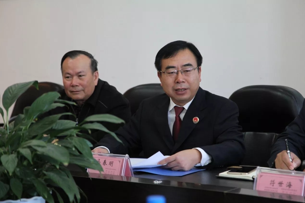 (马春明检察长发言)